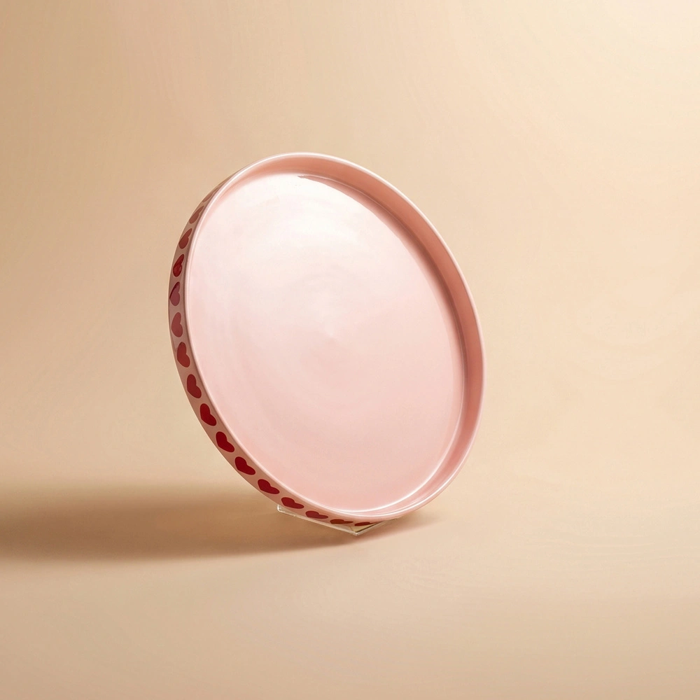 Karaca Sweetheart Pasta Tabağı Pembe 21,5 cm görseli 4