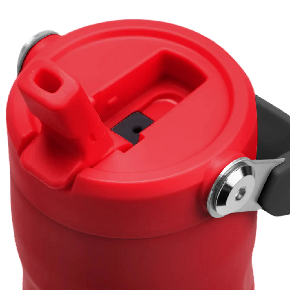 Stanley The IceFlow Bottle Flip Straw 2.0 0.47L Chili Black görseli 3
