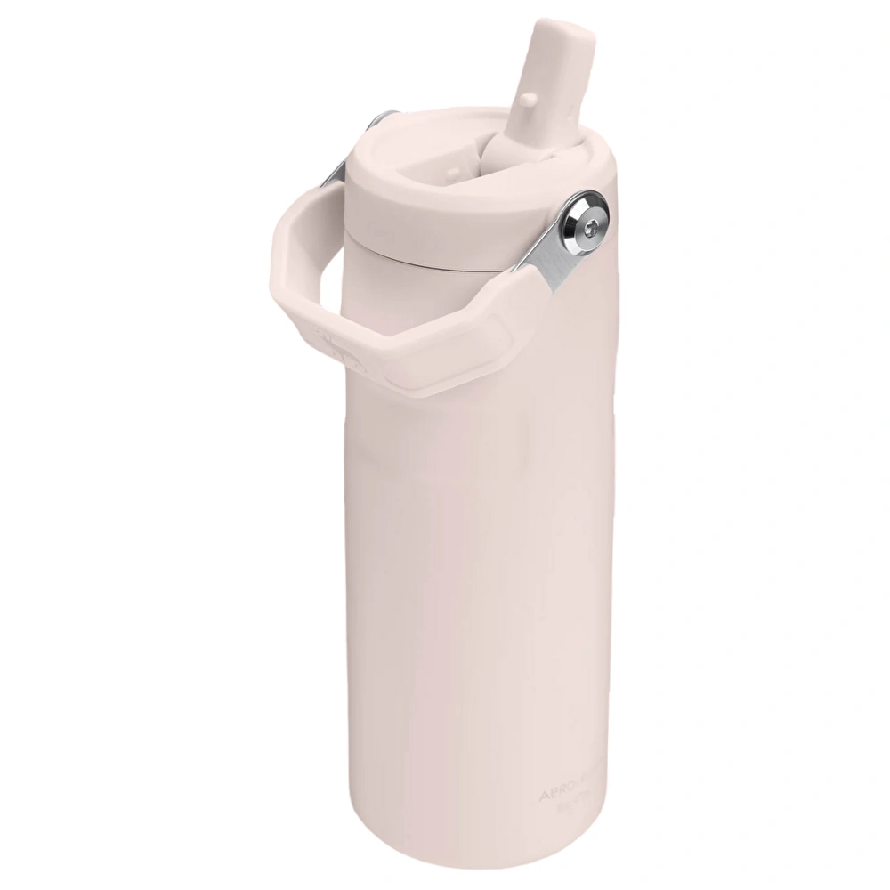 Stanley The IceFlow Bottle Flip Straw 2.0 0.47L Rose Quartz görseli 2