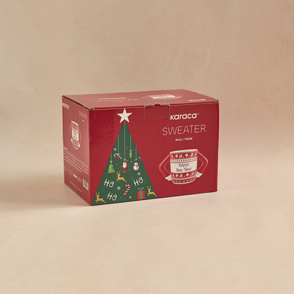 Karaca New Year Yılbaşı Sweater Kupa 420 ml görseli 4