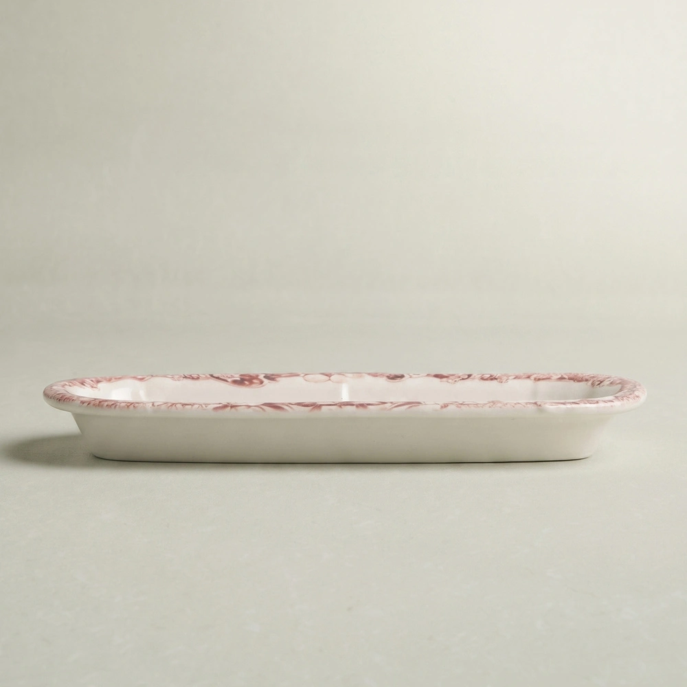Emsan Floransa Zeytinlik 23 cm Bordo görseli 3