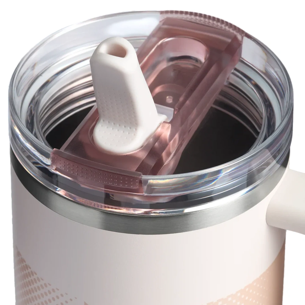 Stanley The Quencher ProTour Flip Straw Tumbler Pipetli Termos 1,18 LT Açık Pembe görseli 3