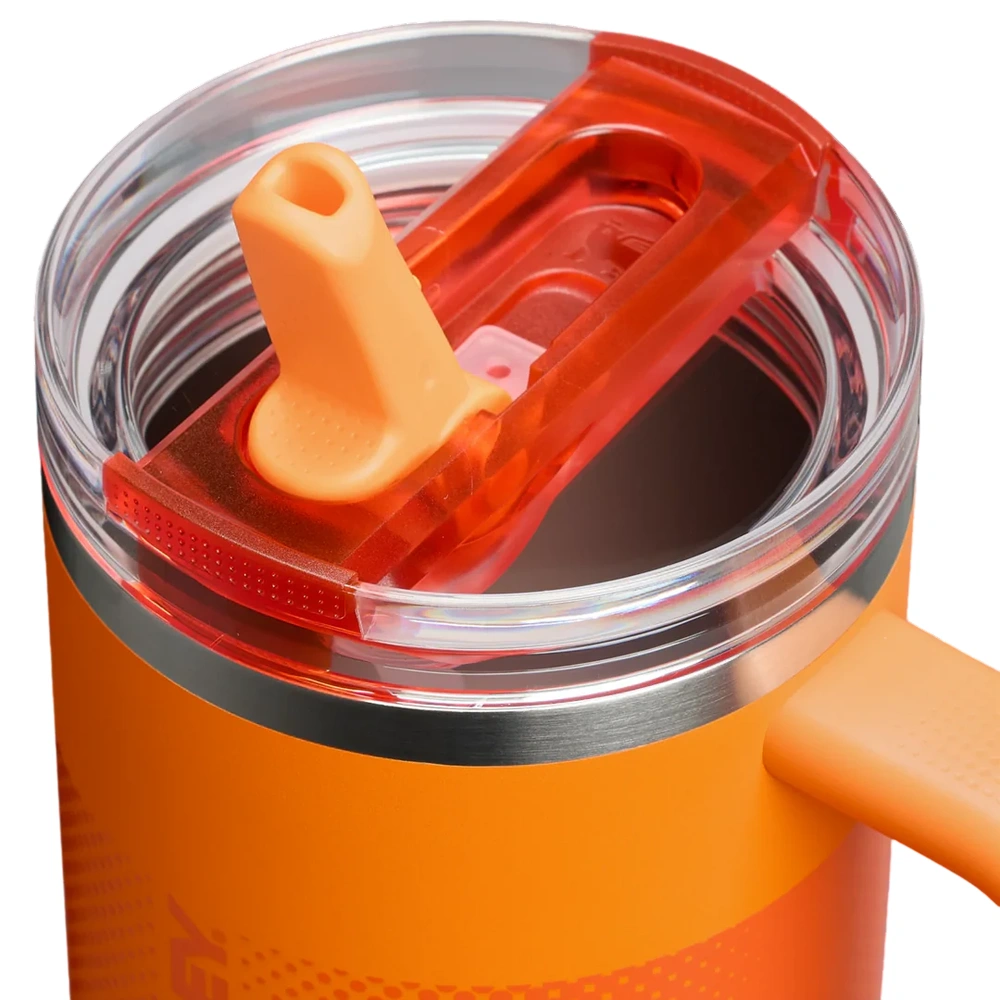 Stanley The Quencher ProTour Flip Straw Tumbler Pipetli Termos 1,18 LT Turuncu görseli 3