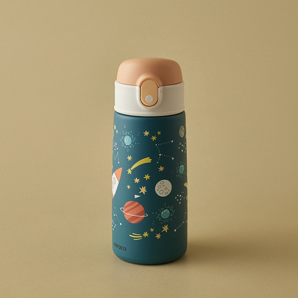Karaca Little Joys Space Çelik Sızdırmaz Termos 500 ml görseli 1