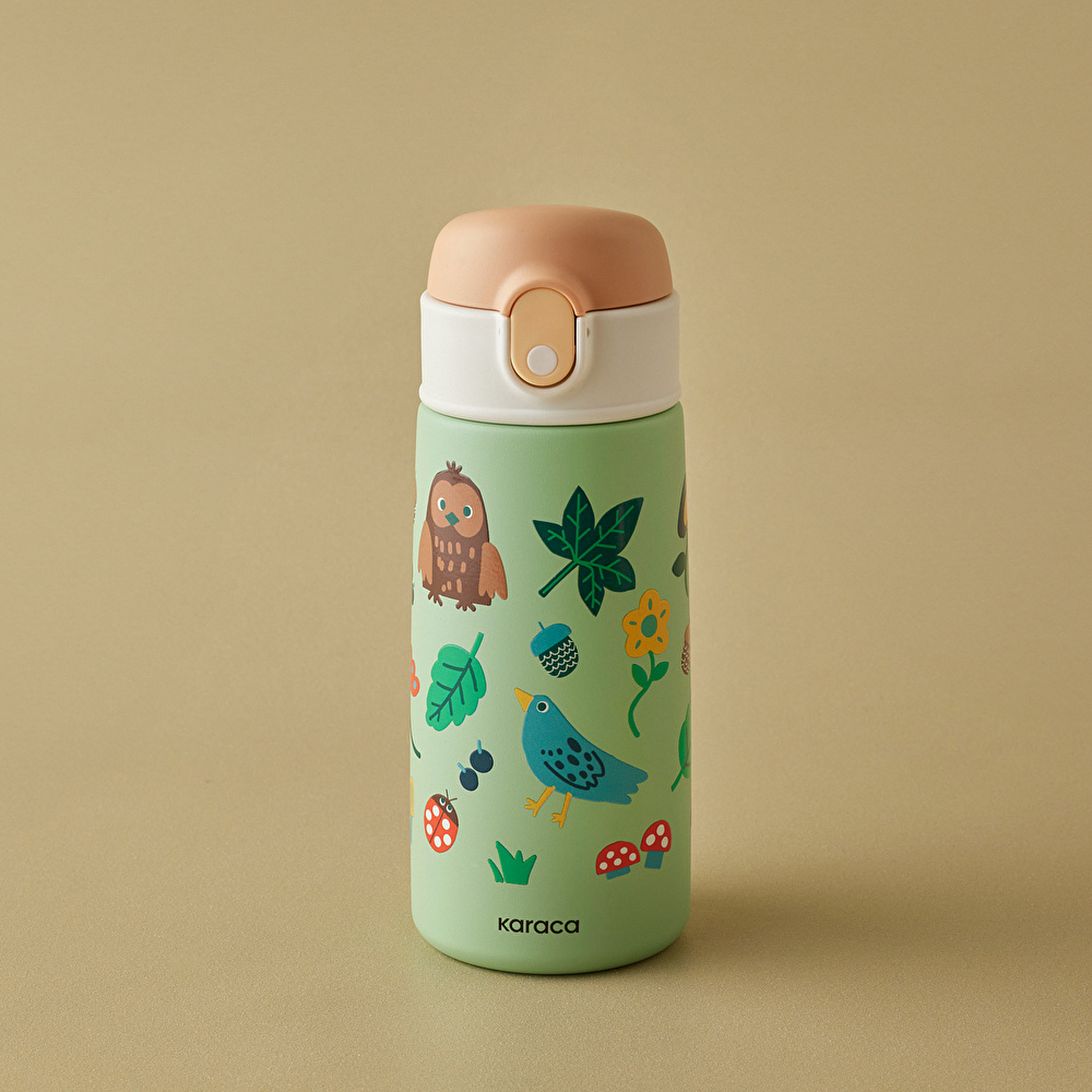 Karaca Little Joys Jungle Çelik Sızdırmaz Termos 500 ml görseli 1