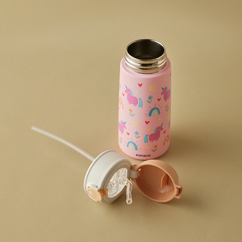 Karaca Little Joys Unic Çelik Sızdırmaz Termos 500 ml görseli 4