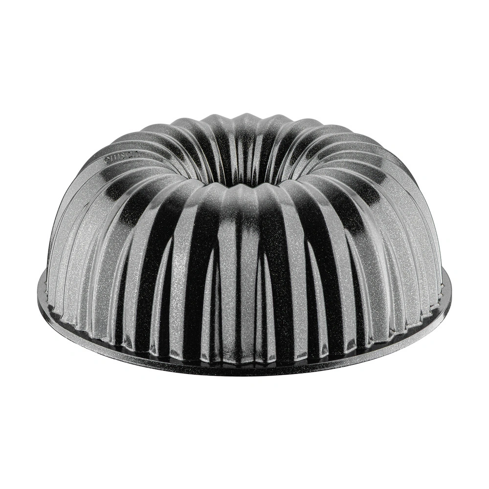 Emsan Black Shiny Stone Döküm Kek Kalıbı 22 cm görseli 4