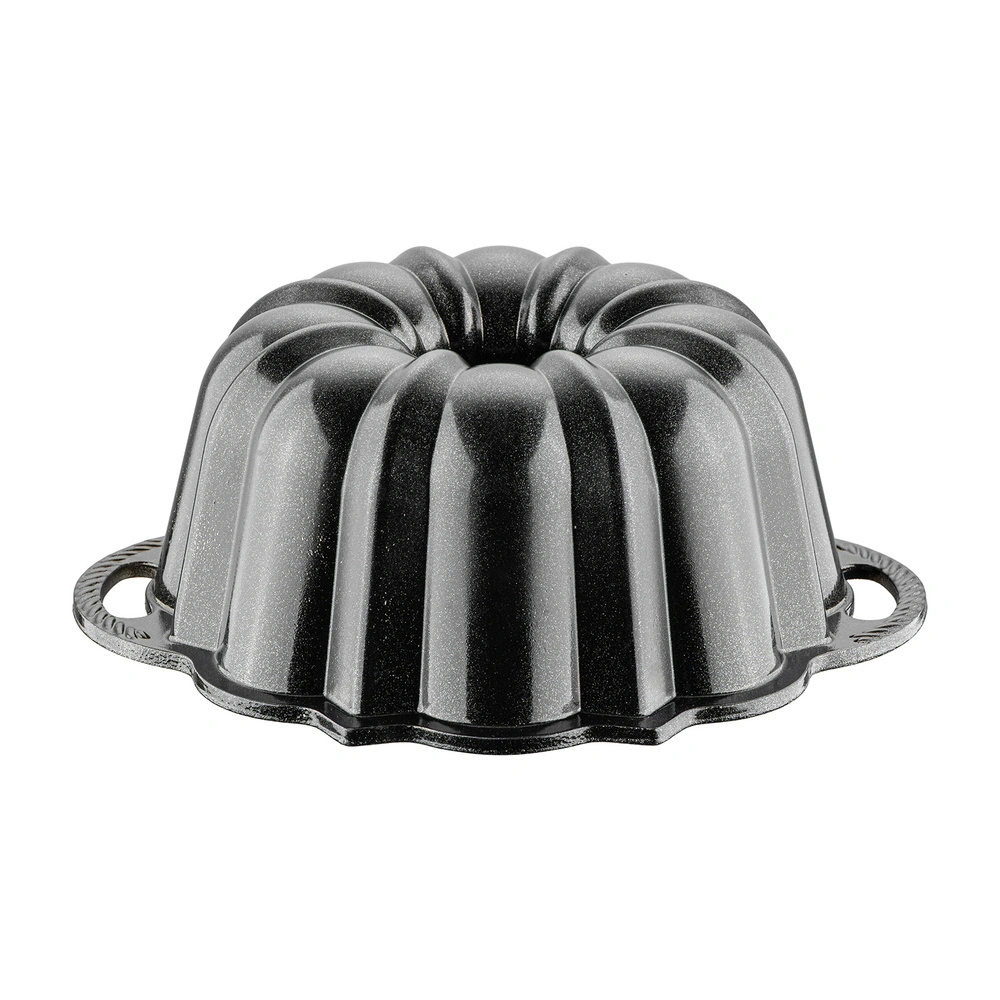 Emsan Black Shiny Year Döküm Kek Kalıbı 22 cm görseli 2