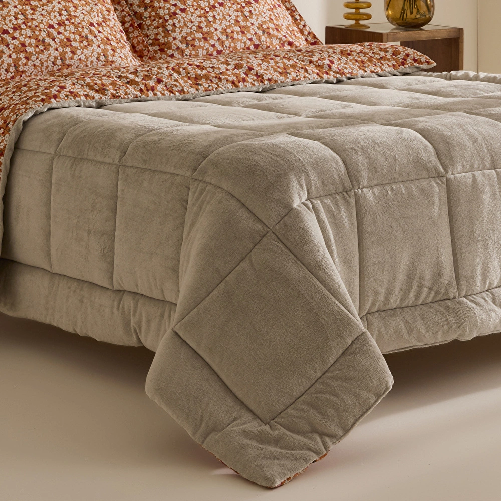 Karaca Home Persephone %100 Pamuk Welsoft Çift Kişilik Comfort Set Bej görseli 5