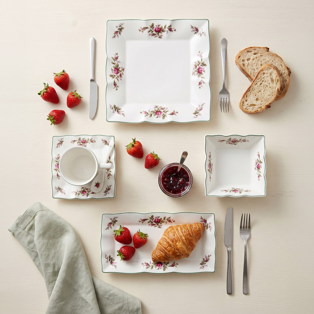 Emsan Rose 32 Parça 6 Kişilik Kahvaltı Takımı görseli 2