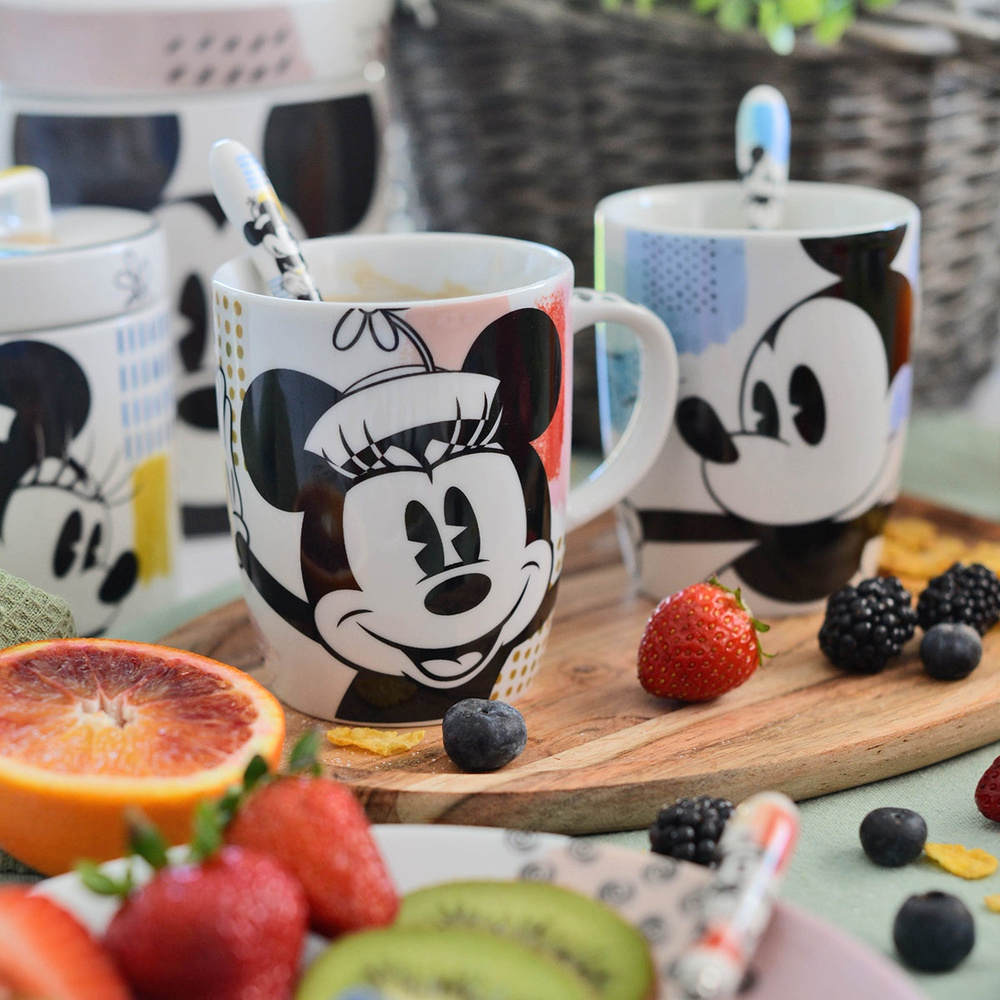Egan Italy Minnie Mouse Enjoy Kupa görseli 3