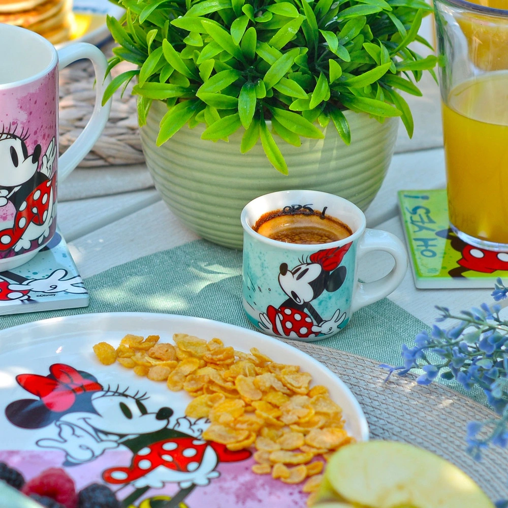 Egan Italy Minnie Mouse I Am Kahve Fincanı Turkuaz görseli 2