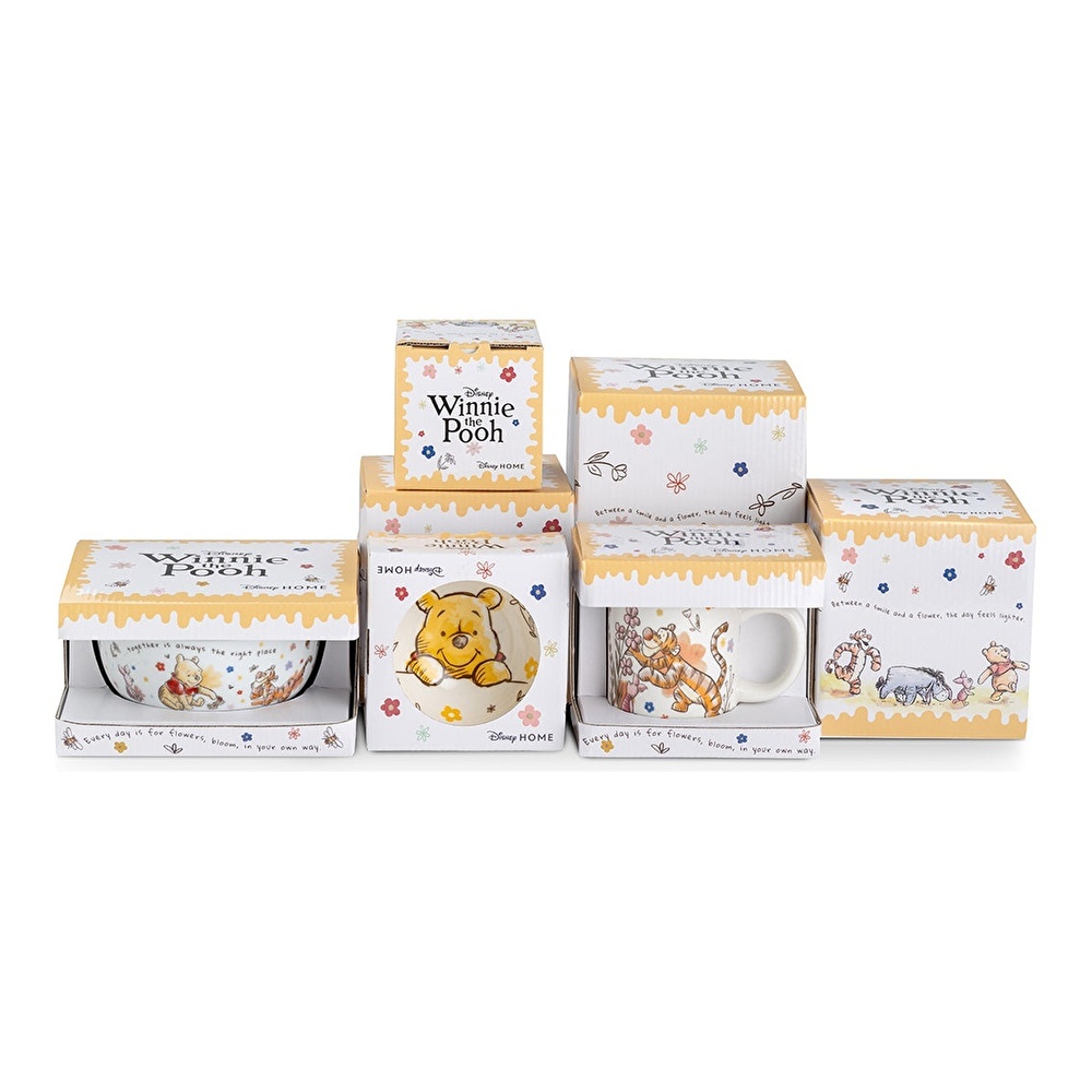 Egan Italy Winnie the Pooh 4'lü Tatlı Kaşığı Seti görseli 2