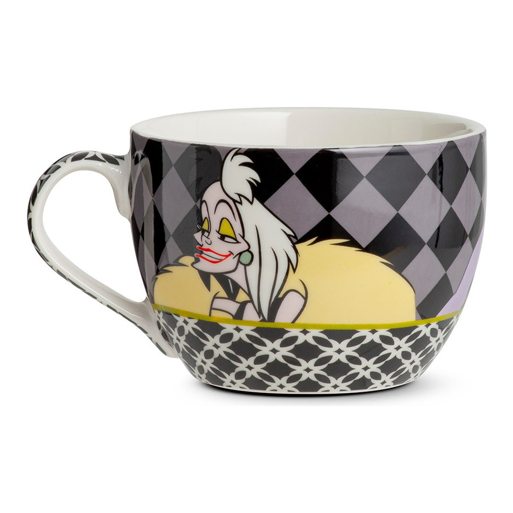 Egan Italy Disney Villains Cappuccino Kupası görseli 2