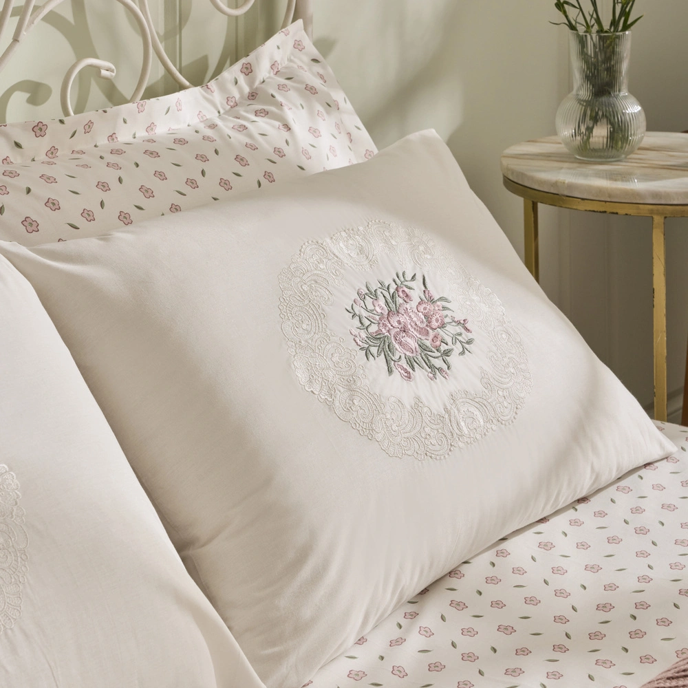 Karaca Home Jane Çift Kişilik Battaniye Nish Set görseli 3