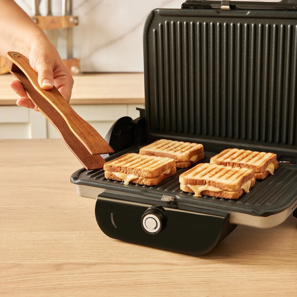 Emsan Future Combo Tost Makinesi Ekstra Waffle Plaka Hediyeli Silver görseli 5