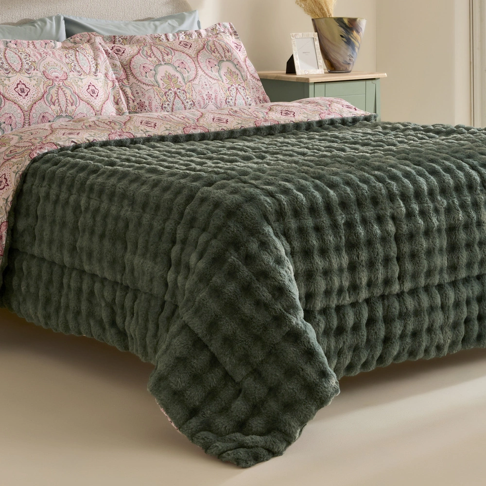 Karaca Home Velvet Tide Çift Kişilik Comfort Set Yeşil görseli 6
