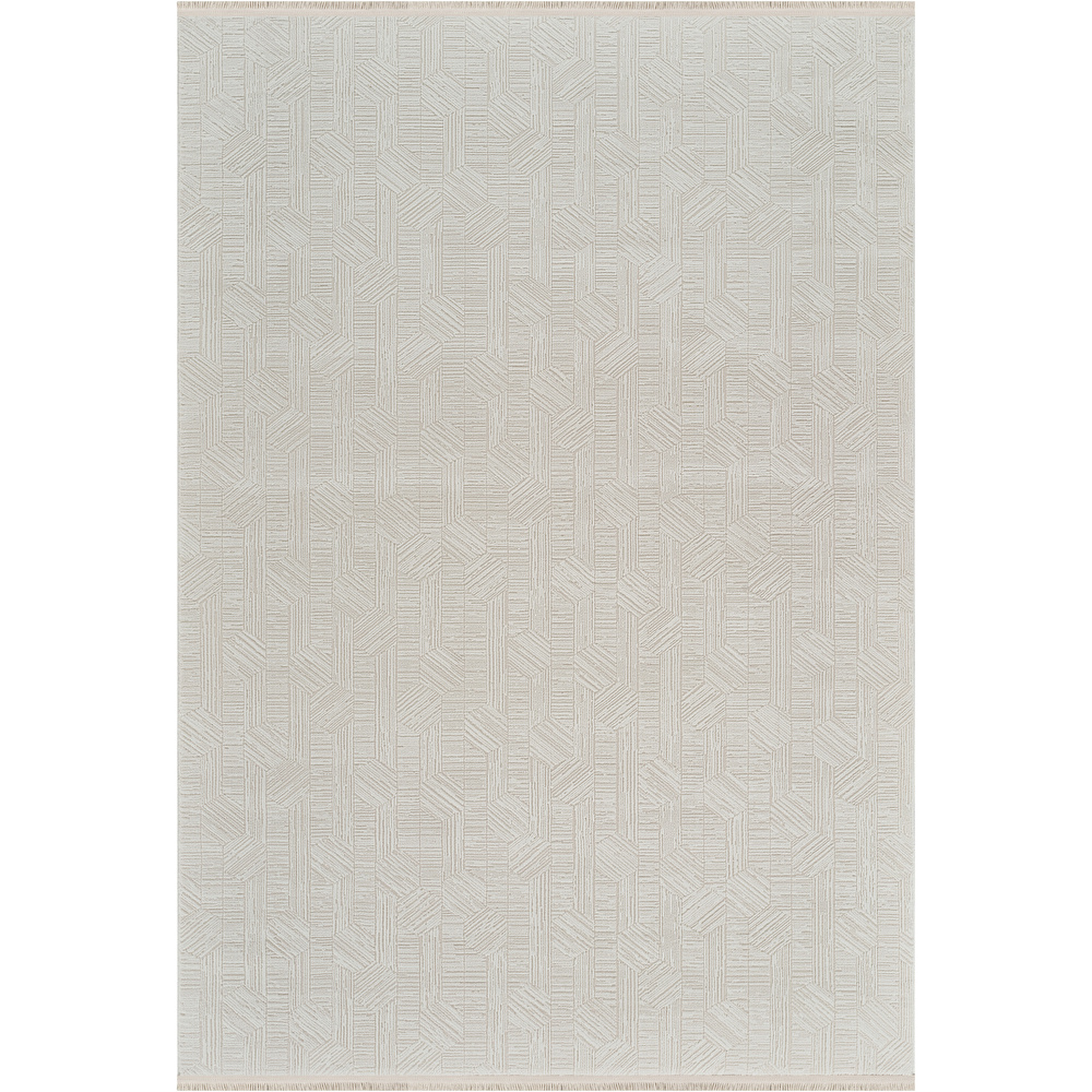 Kaşmir Halı 7/24 Sahara Softline Aura White 80x300 cm görseli 2