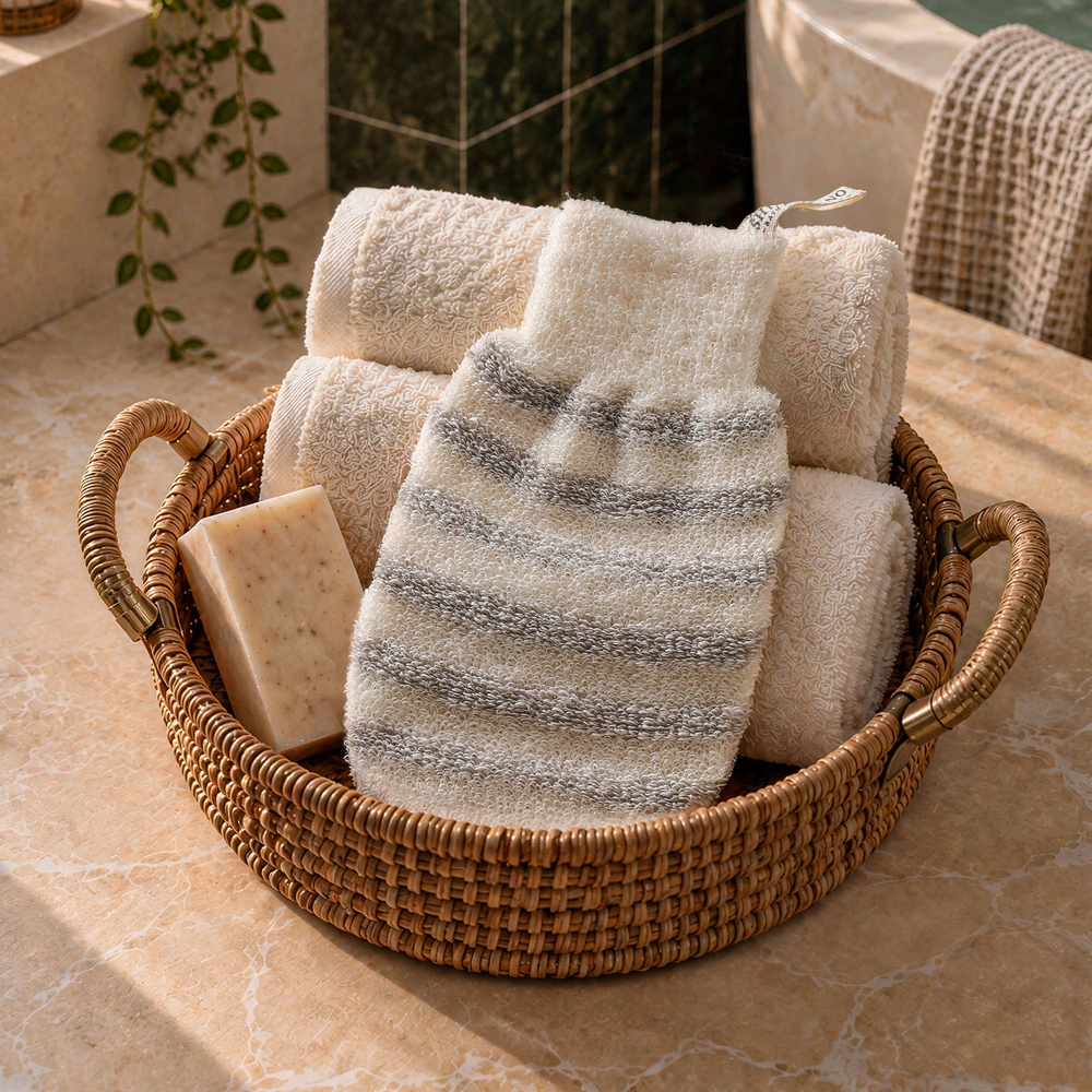 Shifa Bagno Isırgan & Kenevir Banyo Lifi ve Kesesi görseli 3