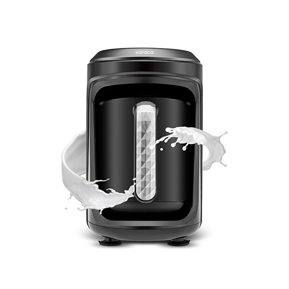 Karaca Hatır Hüps Quartz Sütlü Türk Kahvesi Makinesi Black Chrome görseli 2