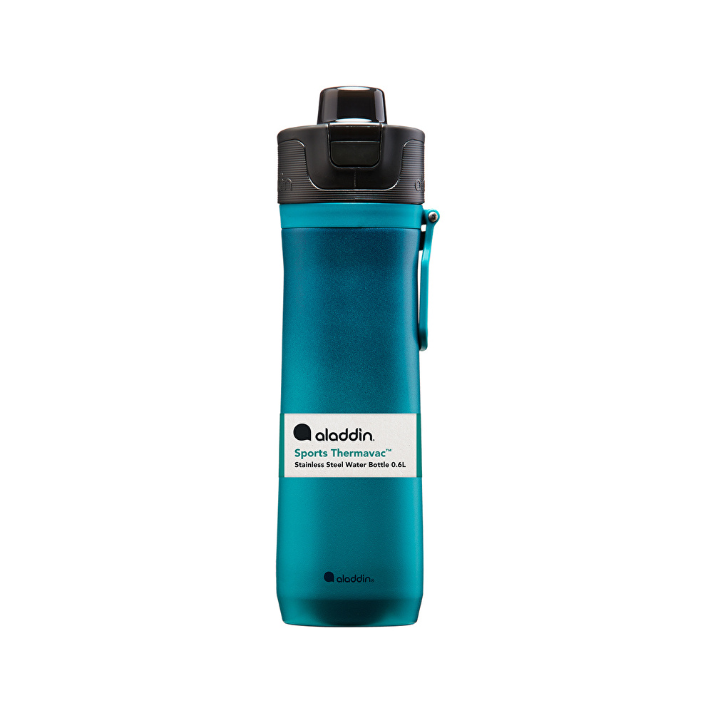 Aladdin Sports Thermavac Paslanmaz Çelik Su Şişesi 0.60 Lt Deep Navy-Spruce Gradi görseli 1