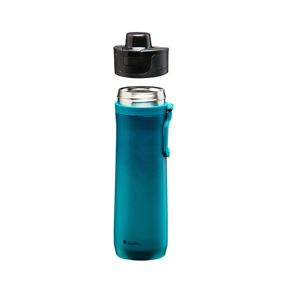 Aladdin Sports Thermavac Paslanmaz Çelik Su Şişesi 0.60 Lt Deep Navy-Spruce Gradi görseli 3