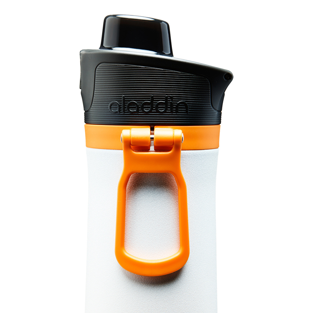 Aladdin Sports Thermavac Paslanmaz Çelik Su Şişesi 0.60 Lt Stone White görseli 4
