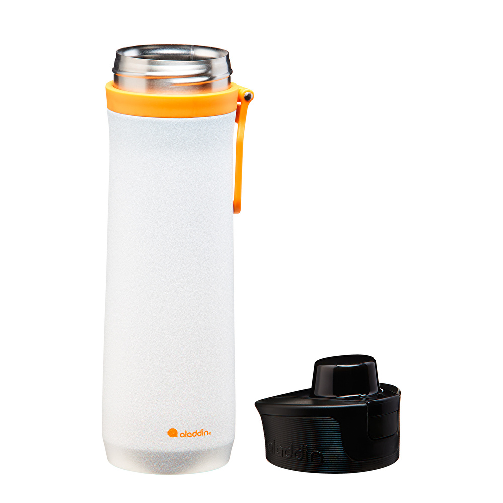 Aladdin Sports Thermavac Paslanmaz Çelik Su Şişesi 0.60 Lt Stone White görseli 5