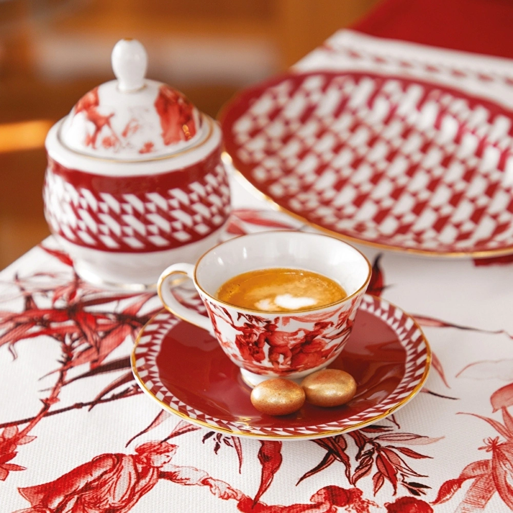 Baci Milano Le Rouge Şekerlik 9x12 cm Kırmızı görseli 2