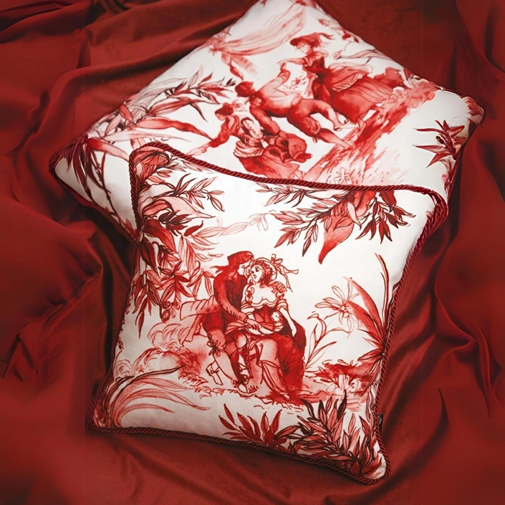 Baci Milano Le Rouge Yastık 45 cm x45 cm görseli 1