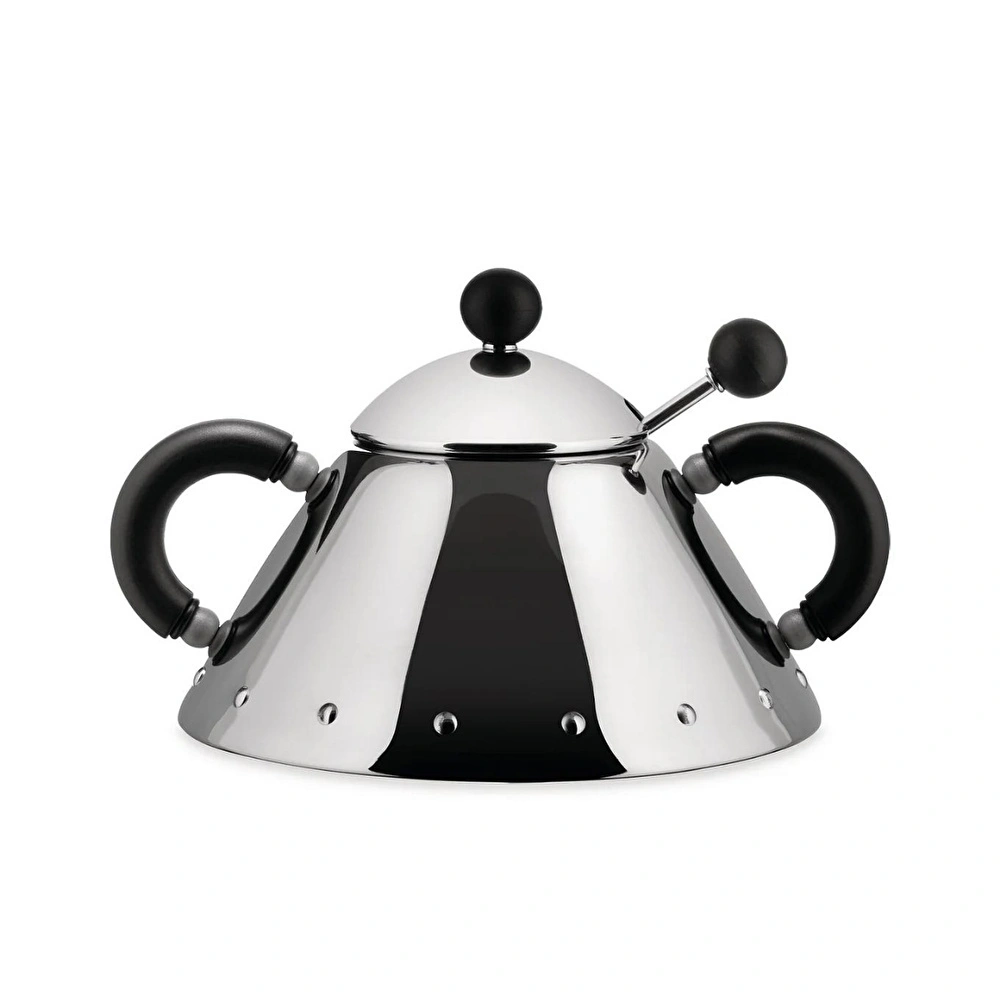 Alessi Şekerlik 200 ml Siyah görseli 1