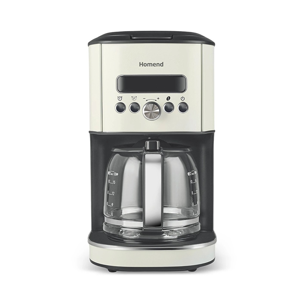 Homend Vintage Coffeebreak 5027H Filtre Kahve Makinesi Krem videosu