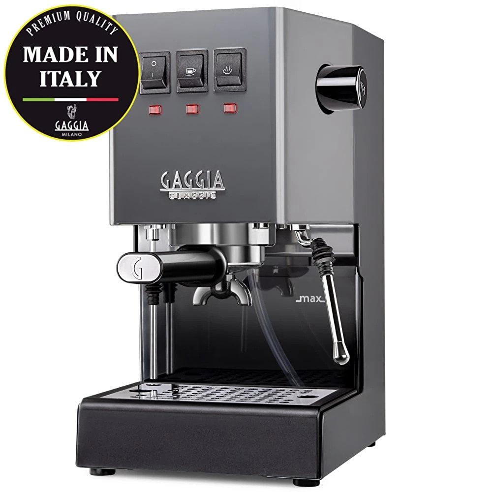 Gaggia New Classic Evo 2023 Espresso Makinesi Gri görseli 1