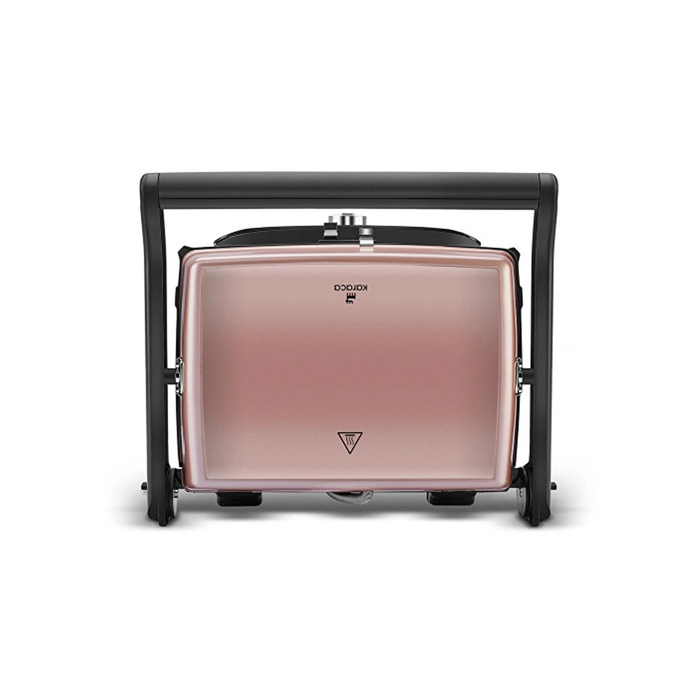 Karaca Gastro Grill Glass Premium 2400W Döküm Tost ve Izgara Makinesi Rosegold görseli 11