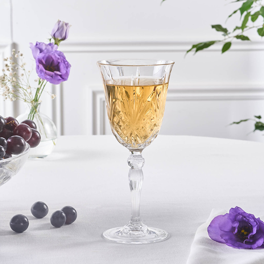 Rcr Melodia Tek Kişilik Kristal Büyük Kadeh 270 Ml görseli 3