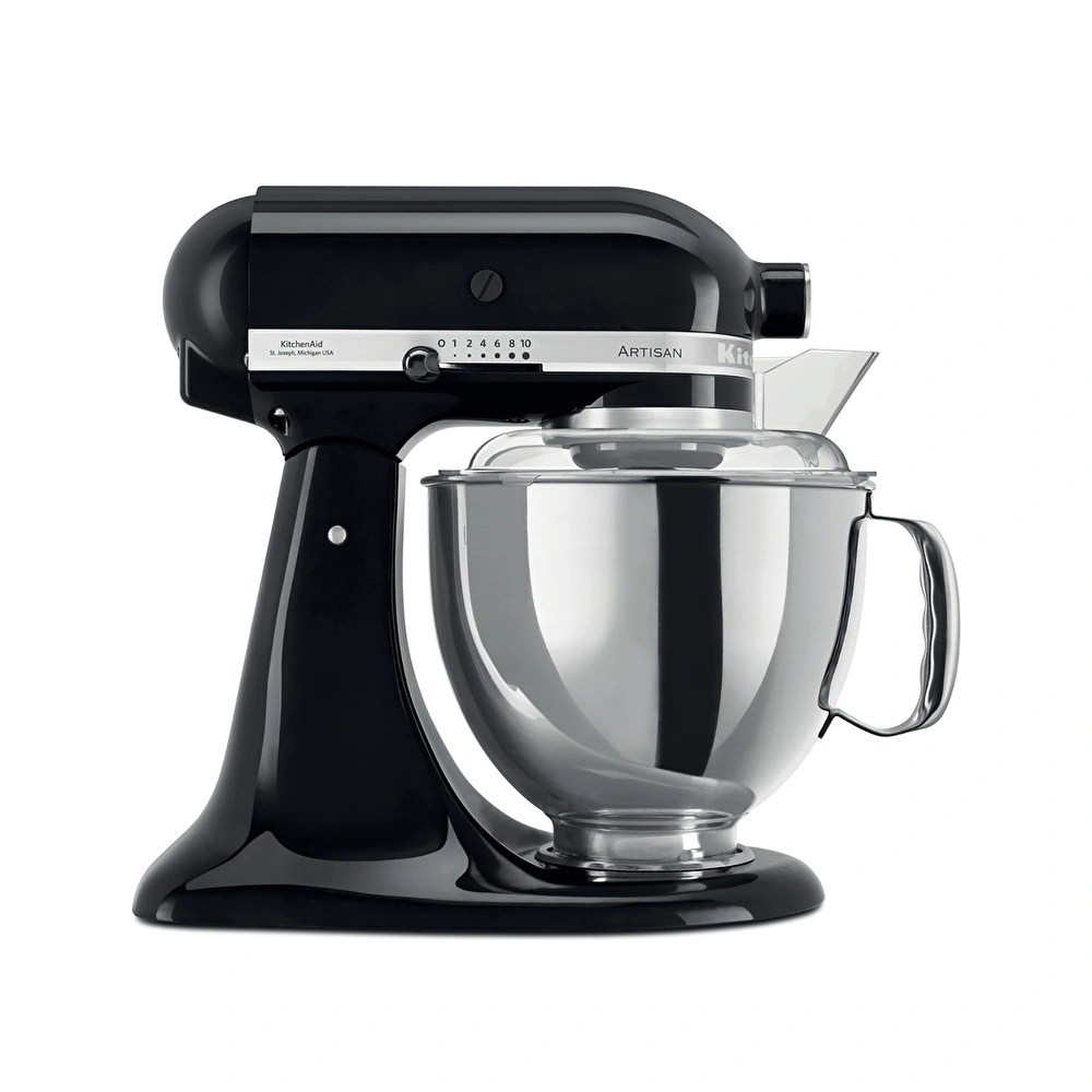 Kitchenaid Artisan Onyx 4.8 lt Black Stand Mikser 5KSM175PSEOB görseli 1