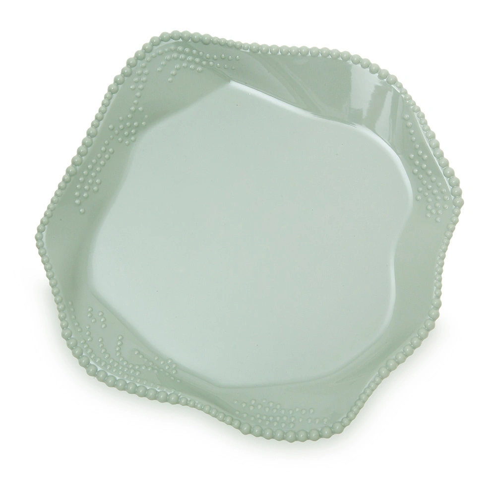 Jumbo Maris Melamin Mint Yeşili Tabak 27.2x26.6x2.3 cm görseli 2