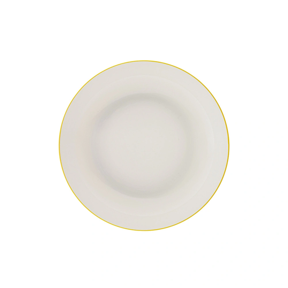 Karaca Elica Sarı Çukur Tabak 20 cm görseli 1