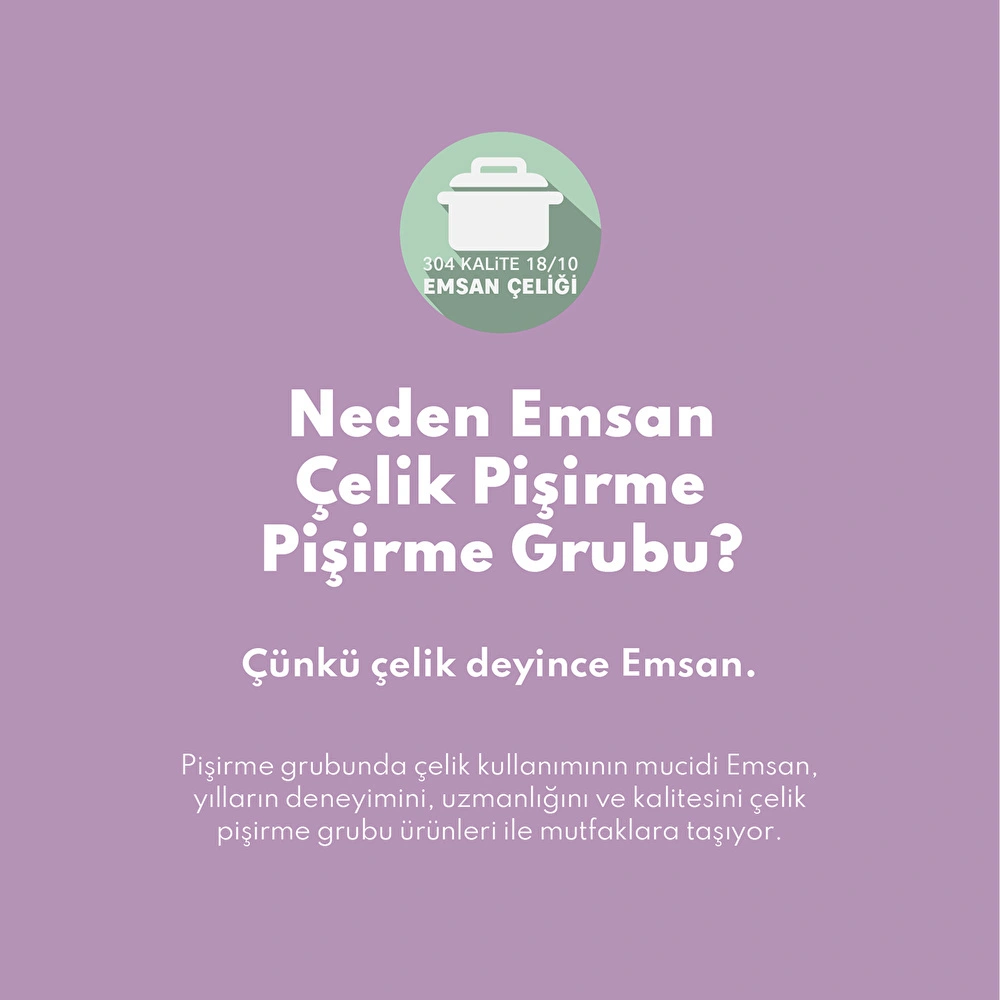 Emsan Azure İndüksiyon Tabanlı 6 Parça Titanyum Çelik Tencere Seti Rose Gold görseli 8