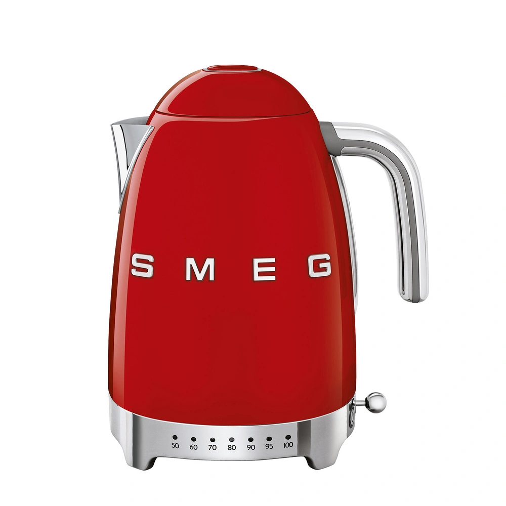 Smeg Isı Ayarlı Kettle Red Klf04Rdeu görseli 1