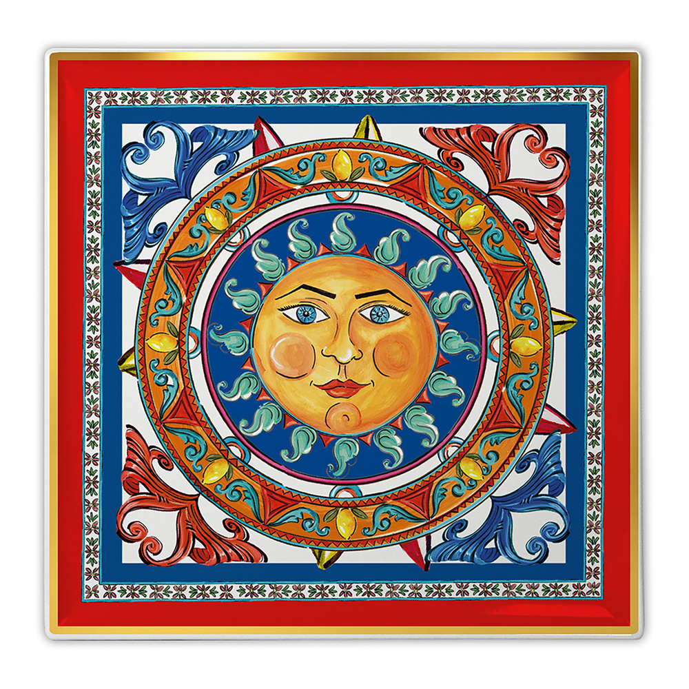 Baci Milano Sole Mio Tabak 11 cm x 11 cm görseli 1