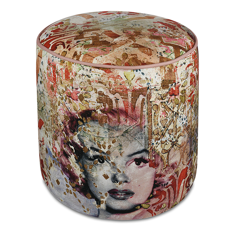 Baci Milano Memories Marilyn Kadife Puf  görseli 1