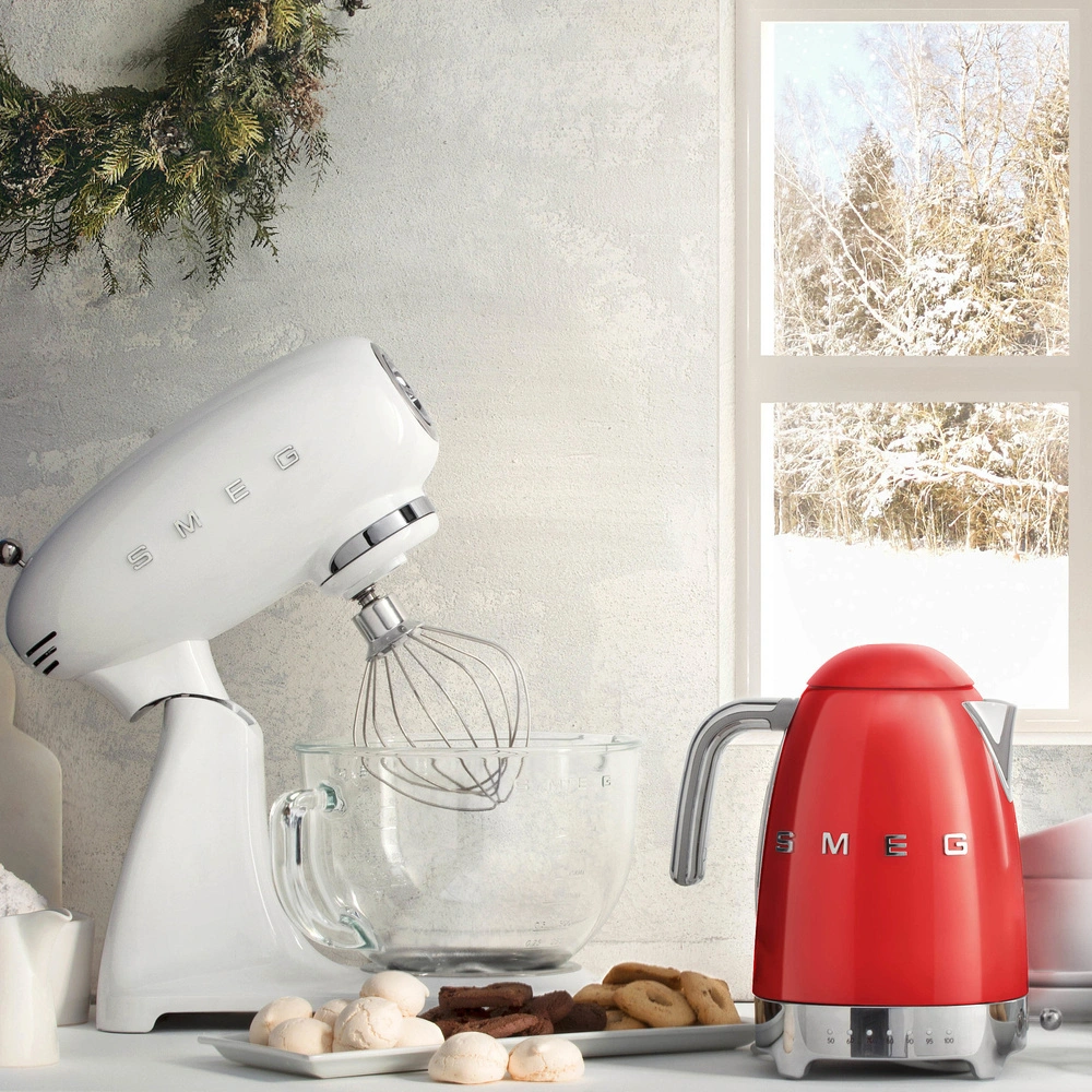 Smeg Isı Ayarlı Kettle Red Klf04Rdeu görseli 3