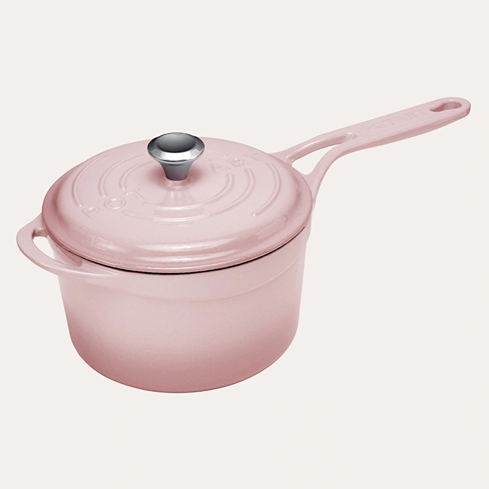 Pot Art 18 Cm Yuvarlak Sos Tencere Pembe görseli 1