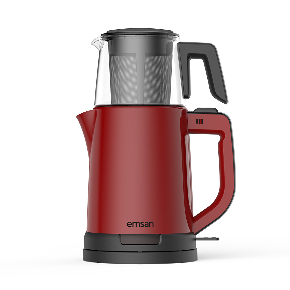 Emsan Handy Pro Kırmızı Çay Makinesi görseli 5
