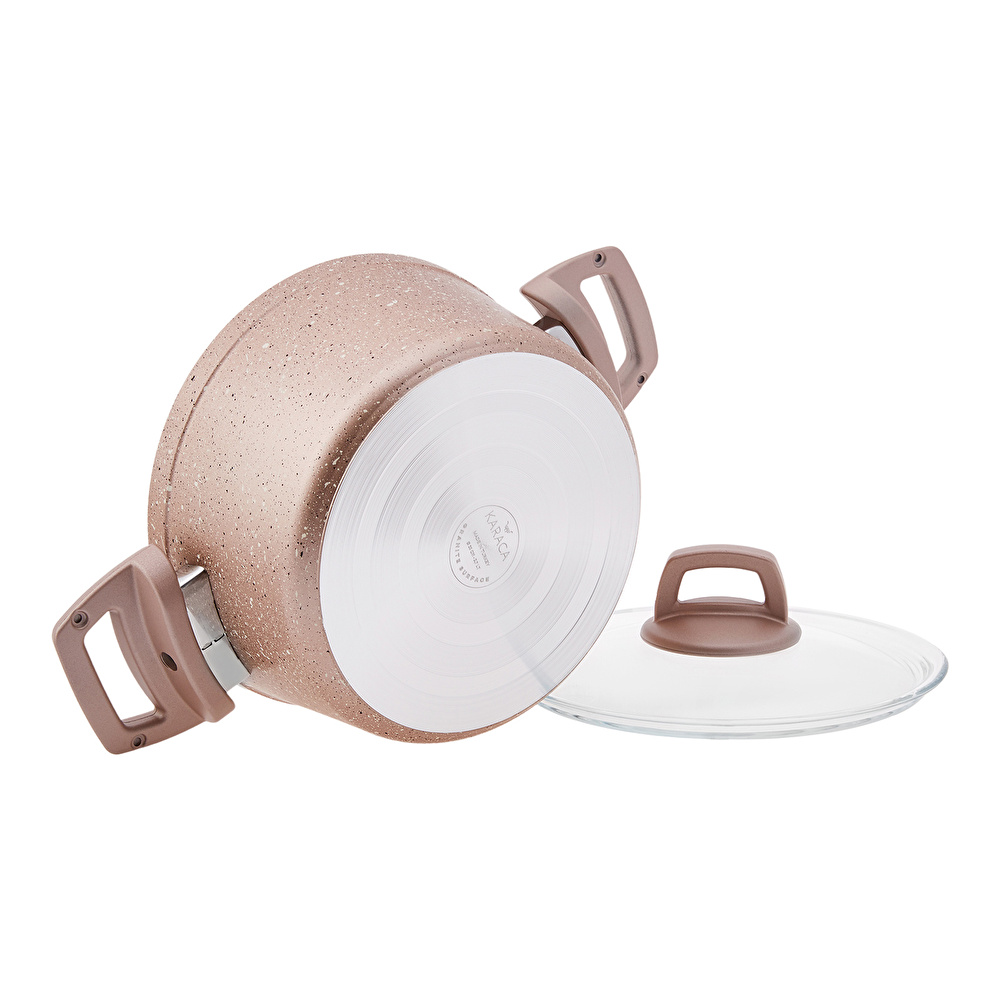 Karaca Biogranit Rosegold 11 Parça Tencere Seti görseli 7
