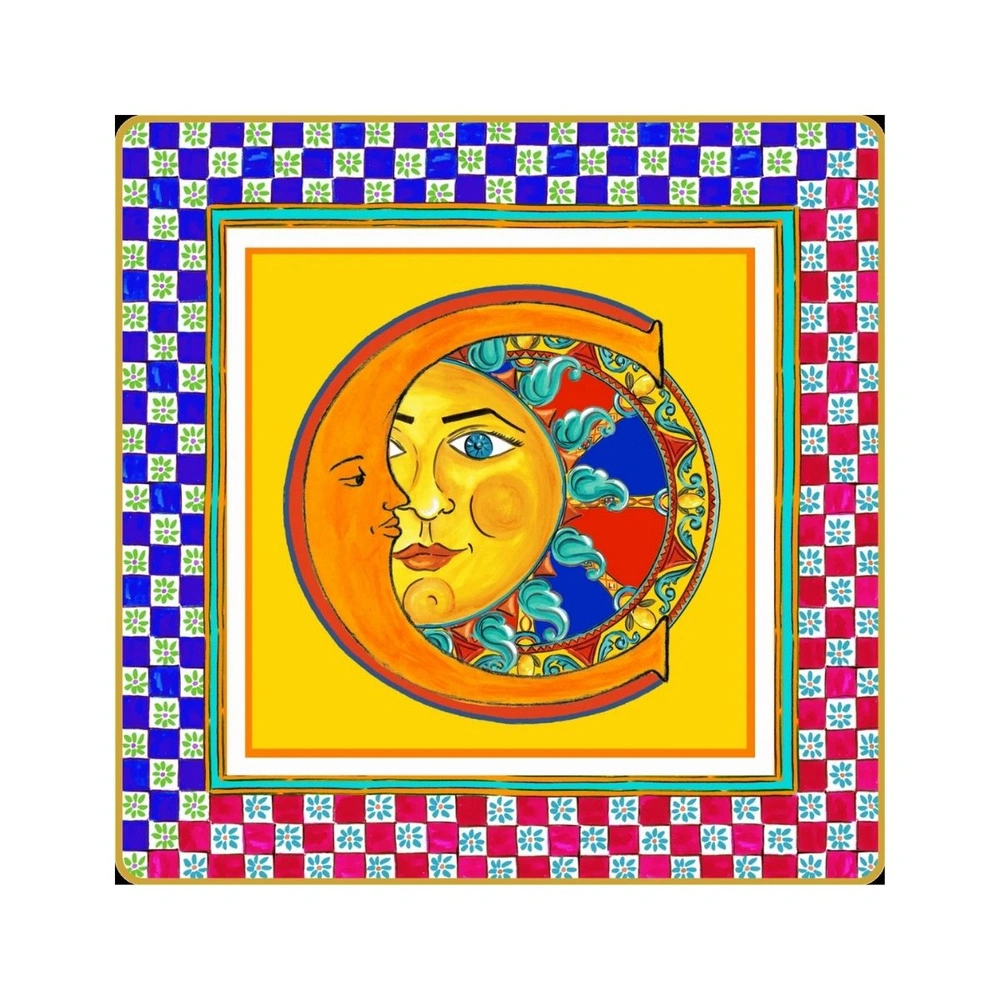 Baci Milano Ortigia C Harfli Mini Tepsi 15x15 Cm görseli 1