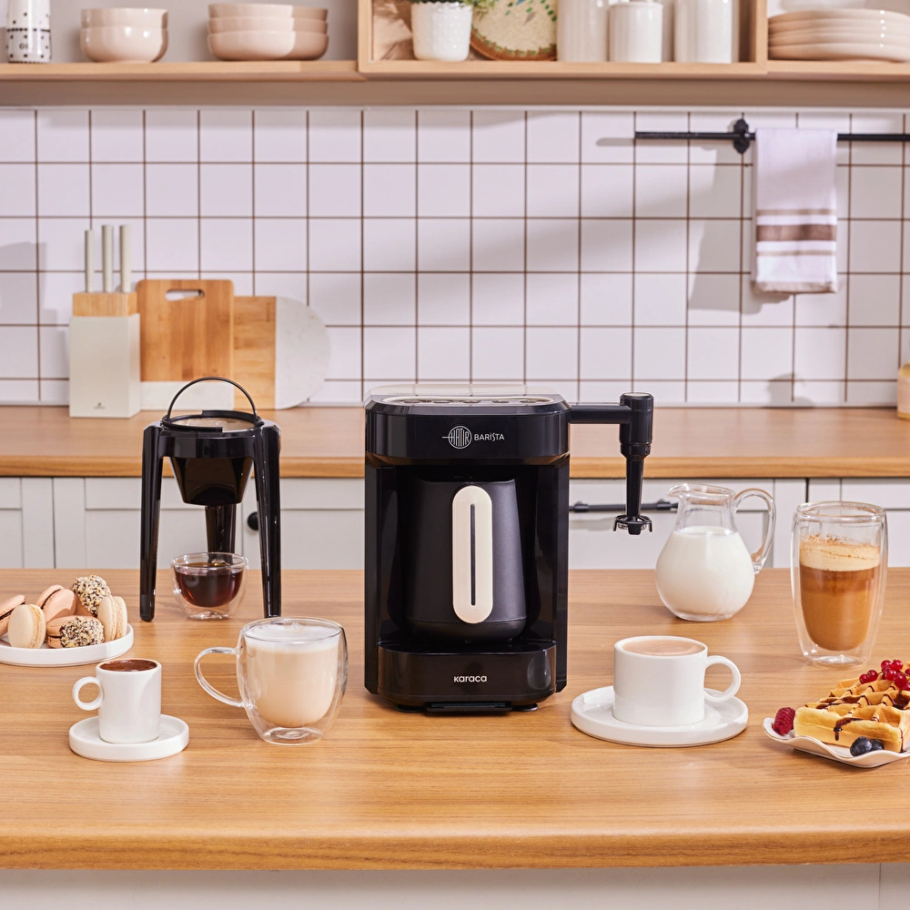 Karaca Hatır Barista Latte ve Türk Kahve Makinesi Soft Cream görseli 12