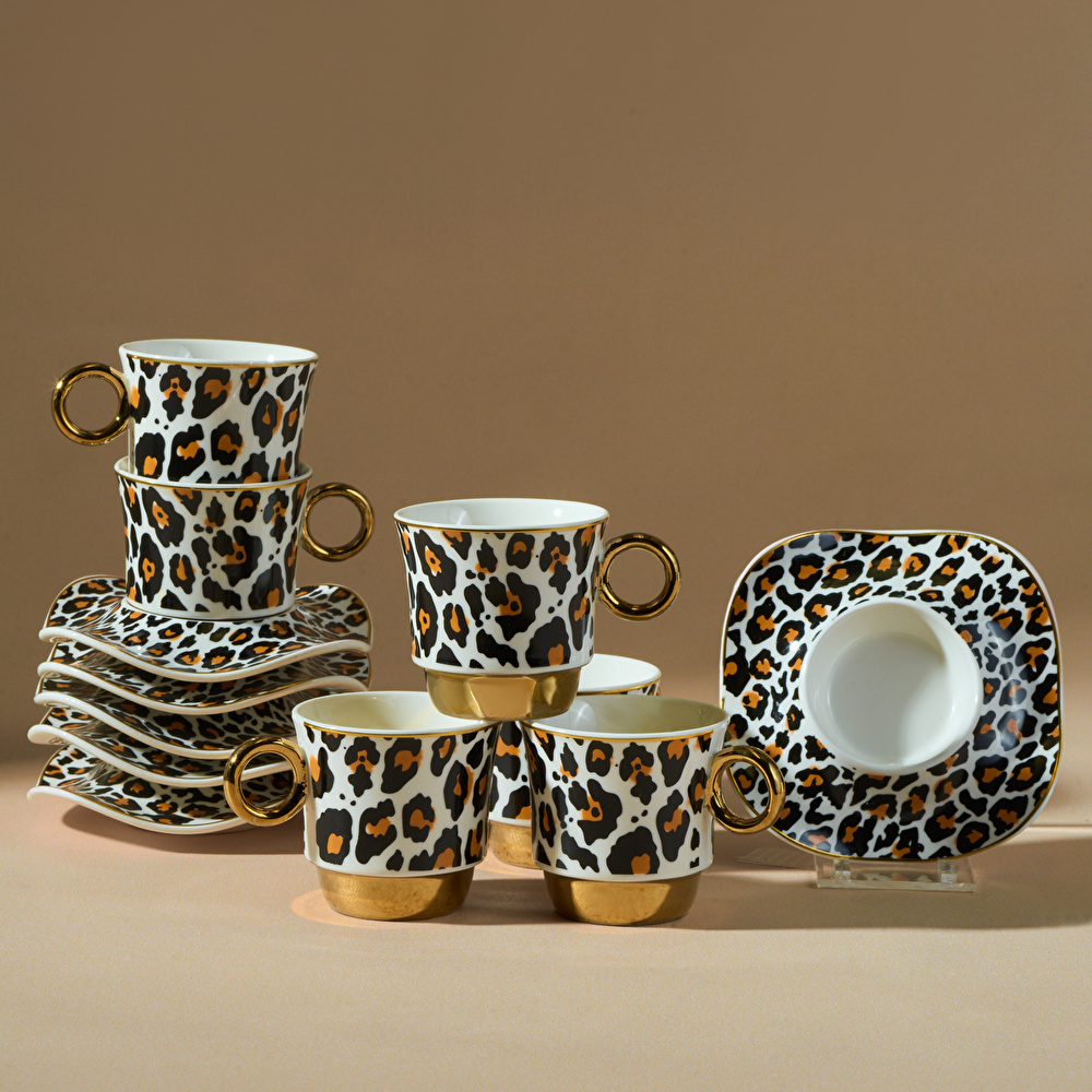 Karaca Zerrin 6 Kişilik Kahve Fincan Takımı 90 ml