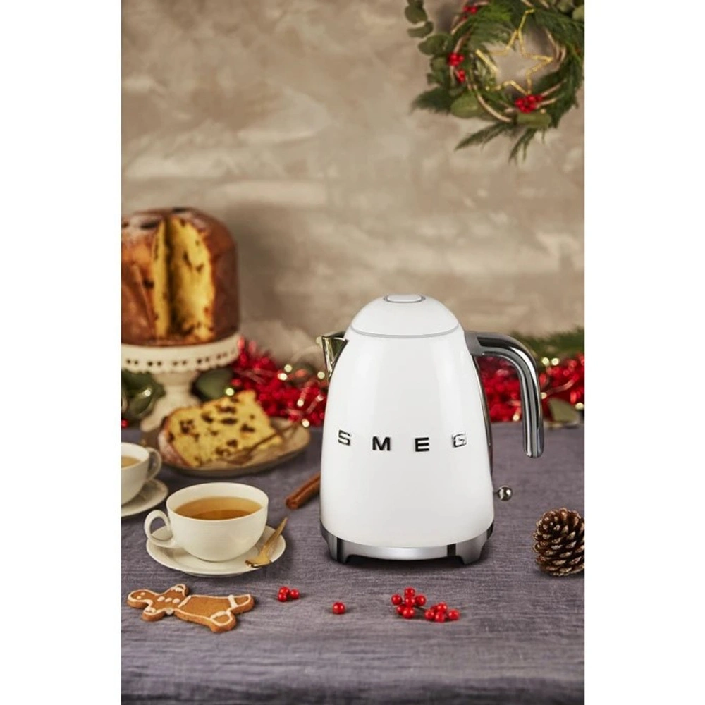 Smeg Kettle White Klf03wheu görseli 2